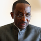 Nigeria’s central bank governor Lamido Sanusi looks on during a 2012 interview in New York